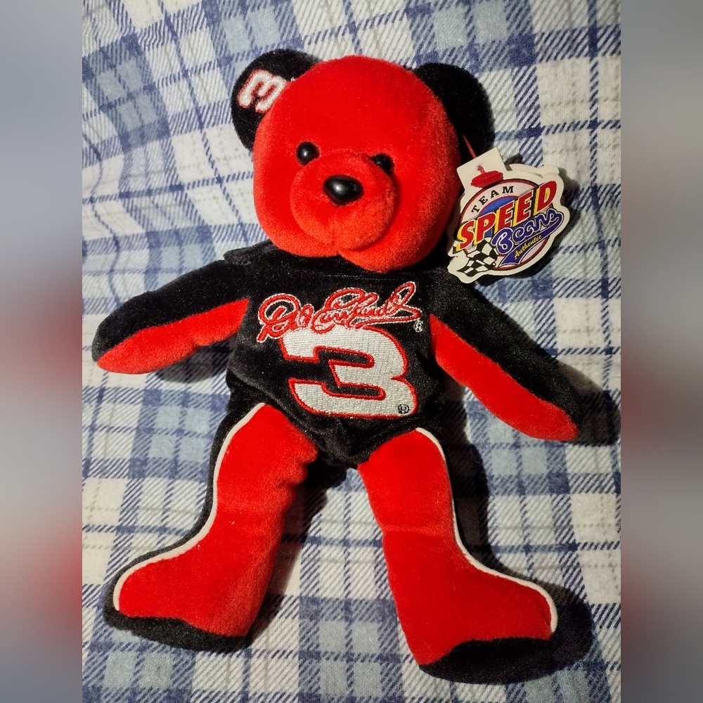 Team Speed Authentic Dale Earnhardt Sr. #3 Bean Bear.